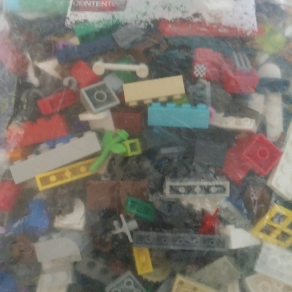 HUGE GALLON SIZE bag of random legos!